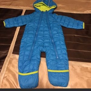 Baby snowsuit